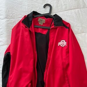 Vintage OSU Water Repellent Zip Up Jacket